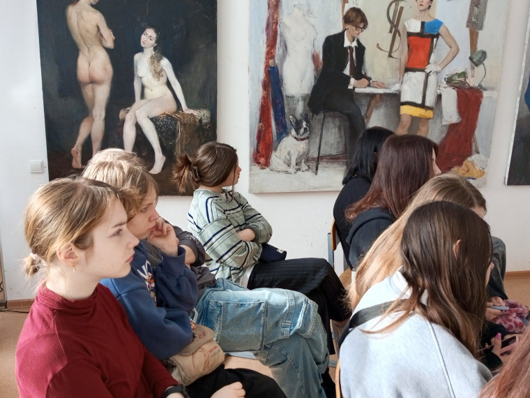 Выставка академических живописных и графических работ Игната Потина.